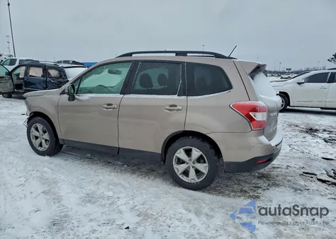 2015 Subaru Forester 2.5I Limited из США, поврежденный, VIN JF2SJAHC1FH839029